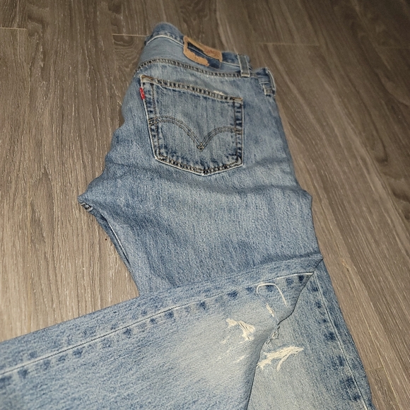 Vintage distressed levi's 501 jeans - Picture 5 of 6